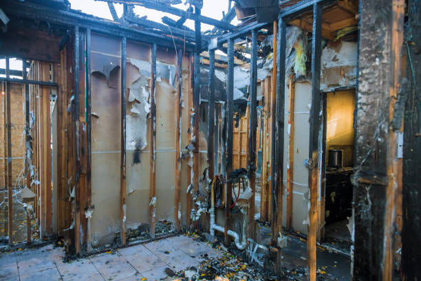 Professional Soot Cleanup technician working in New Market, VA